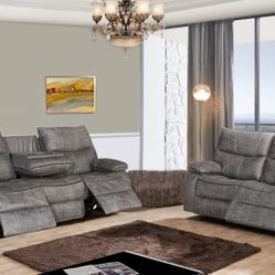 Sofa And Loveseat Manual Recliners. New Especial Price
