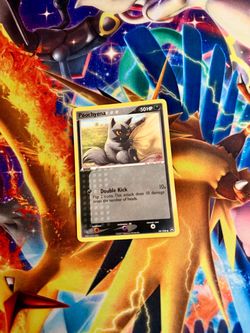 Pokemon Poochyena ex power keepers card