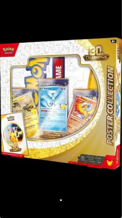 Pokemon 30th Celebration Poster Collection (x4)
