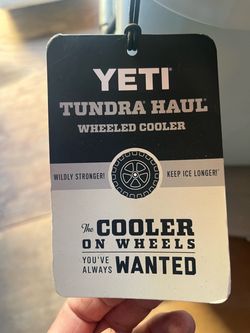 YETI TUNDRA HAULED COOLER