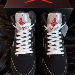 Air Jordan 5 Retro OG 'Black Metallic Reimagined' Size 10
