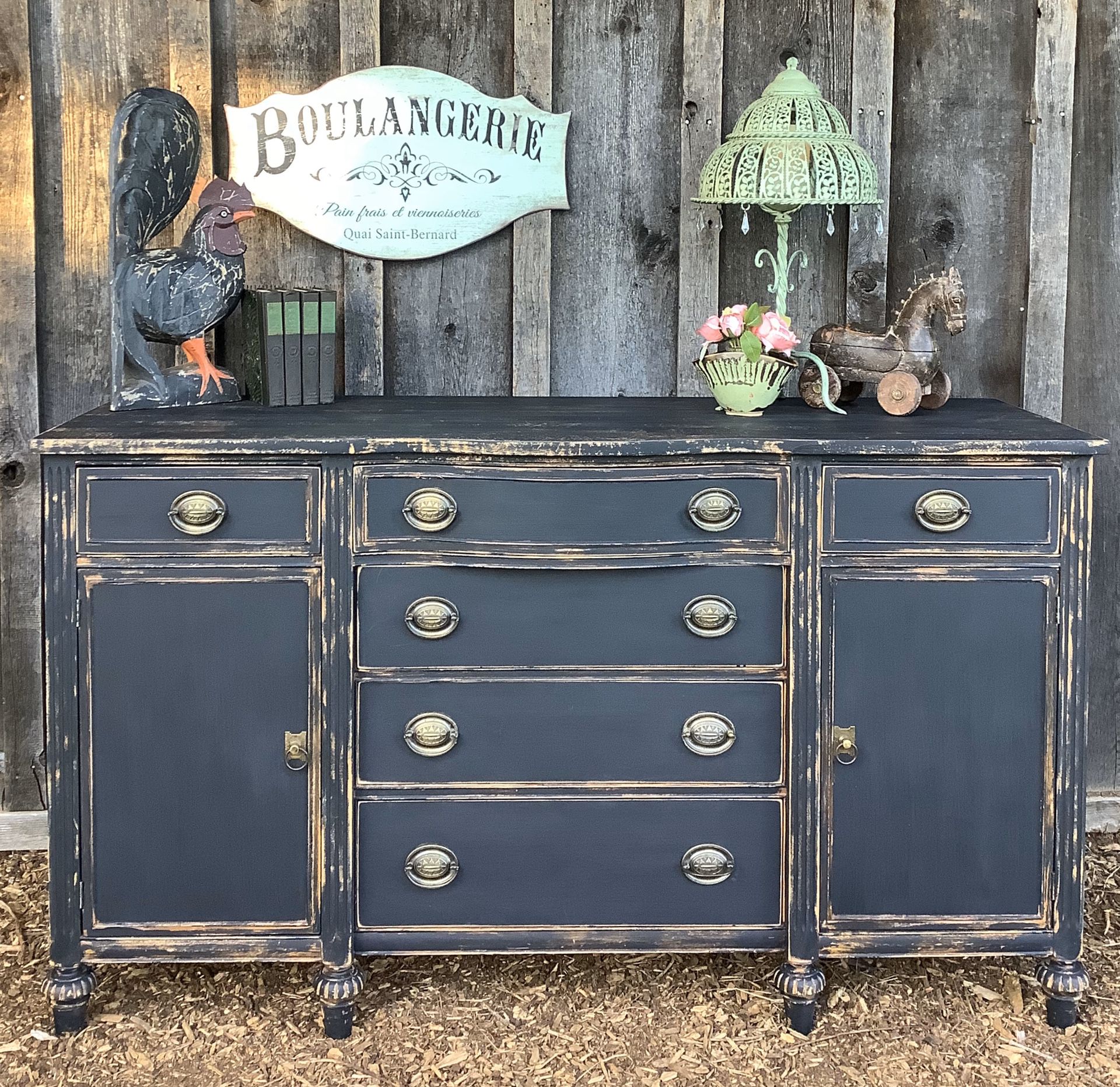 “Shabby Chic” Vintage Buffet