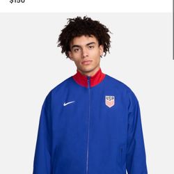 Like New Nike Team uSA National Soccer Jacket FIFA World Cup Xl .. Worn Only One Time .. Rare Collectible 