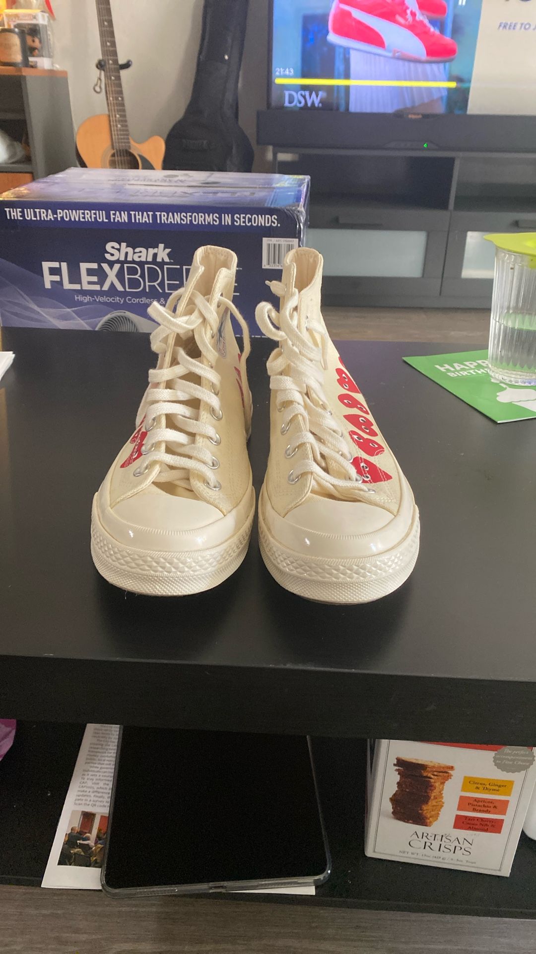 Converse, Light Beige, Mens Size 9