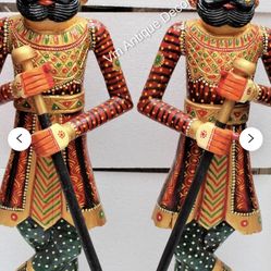 Indian Doorman Statue 