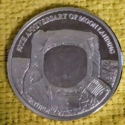 50th Anniversary Moon Landing  Coin