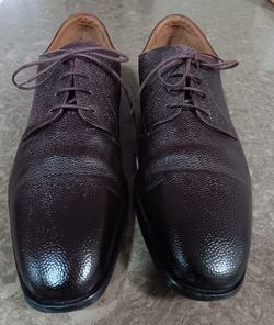 Men's Hugo Boss Colby Grain Leather Derby Dress Shoe's 