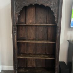 Arhaus Bookshelves! Beautifully Handcrafted Collectors Set! 