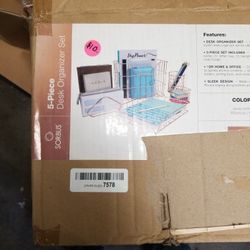 5-piece Desk Organizer Set 