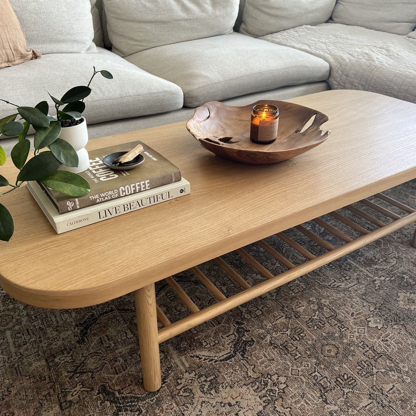 IKEA Listerby Coffee Table Oak Veneer for Sale in San Diego, CA