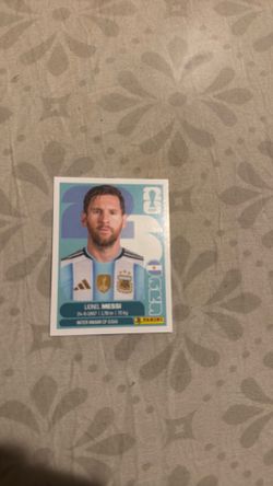 Lionel Messi panini sticker
