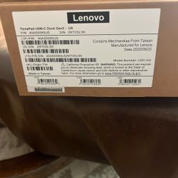 Brand New In Box Thinkpad USB Dock Gen 2