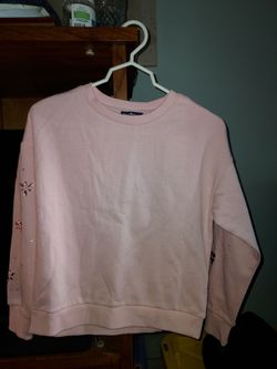 New girl's pink sweater