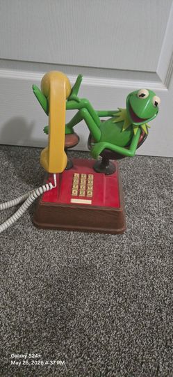 Muppets Kermit the frog phone