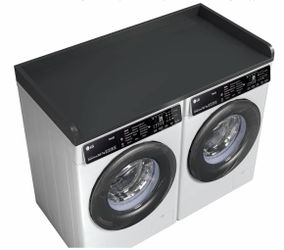 Washer/dryer countertop black, very good $35