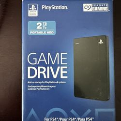 2 TB External Game Hard Drive 