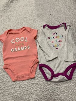 Carters onesies