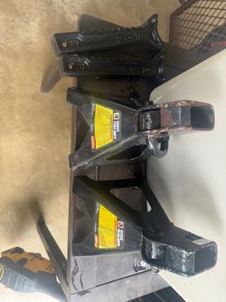 Torin Black Jack 3-Ton Jack Stands (Pair) - 6000 lbs Capacity