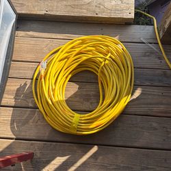 100-ft 12 / 3 Heavy Duty 3 Prong Yellow Outdoor Extension Power Cord