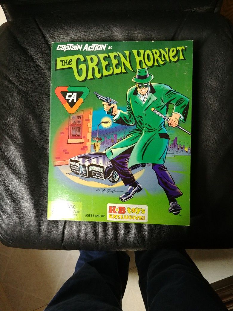 Green Hornet Captain Action Figure New
