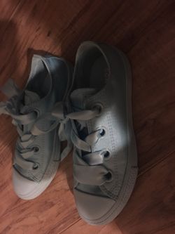 Blue converse size 2, brand new