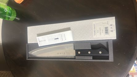 Tojiro japanese chef knife.