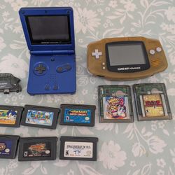 Gameboy SP And Gameboy Advance+ Games 