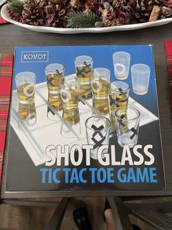 Kovot Shot Glass Tic Tac Toe Game