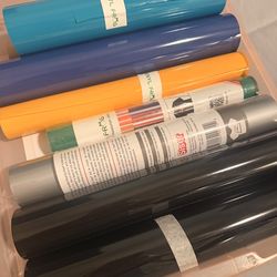 Cricut infusible transfer sheets and iron on vinyl