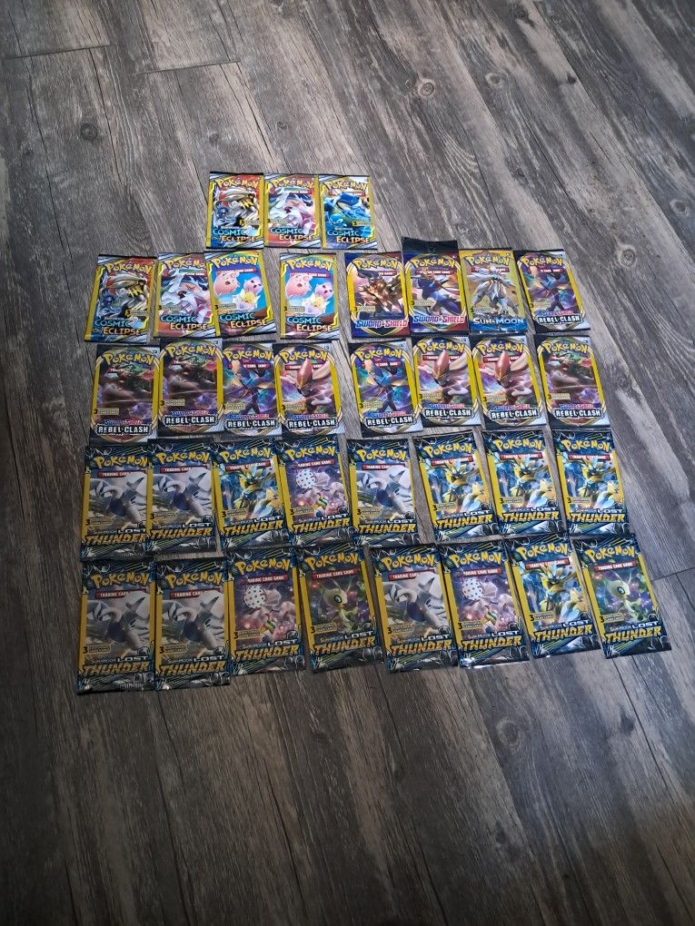 Pokémon Booster Lot 35 Packs