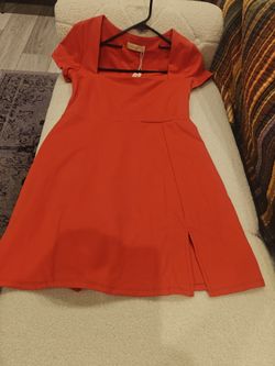 Size large red athletic/ tennis /golf dress