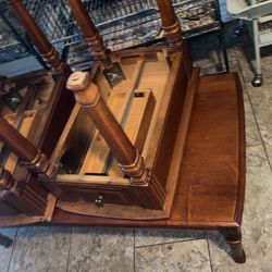 Coffe Table Havy Wood Good Condition Antique