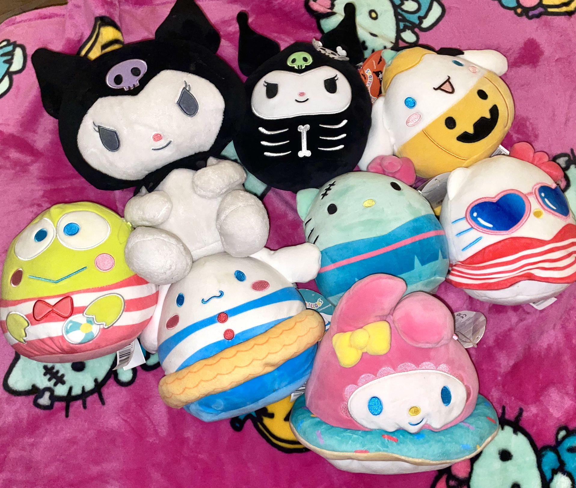 sanrio hello kitty and friends plush lot