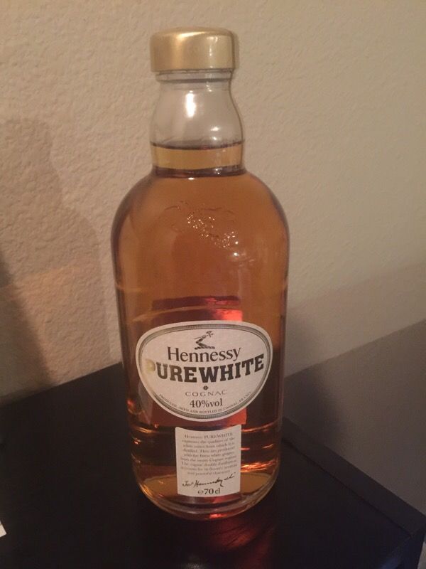 hennessy pure white hennessy pure white