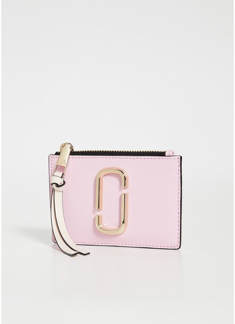 Brand new The Marc Jacobs Snapshot Top Zip Multi Wallet, Powder Pink Multi