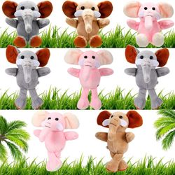 Mini Stuffed Plush Toys Cute Elephant Plushies 8 Pcs 4"