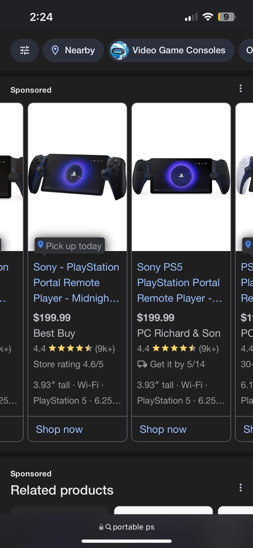 Brand New PlayStation Portal Sealed Cheap 150$