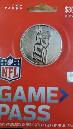 Nfl game pass