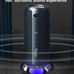 new portable rechargeable Bluetooth speaker 40 watts big battery 5,200ma