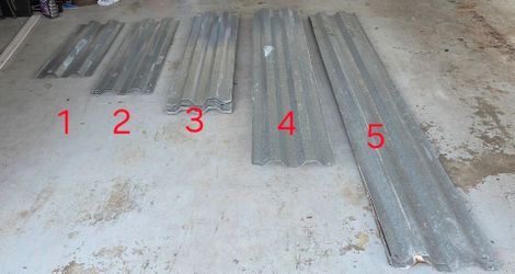 Galvanized Steel W-Beam Rail Pieces, Cut to Length