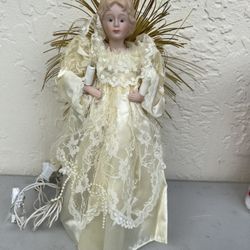 Vintage Ángel Christmas Topper 