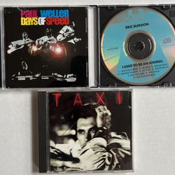 3 CD’s - Bryan Ferry, Paul Weller, Eric Burdon