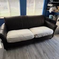 Leather Couch 
