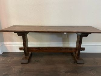 Two Trestle Benches