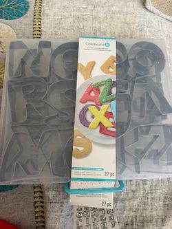 Celebrate It Alphabet Cookie Cutter Set (27-Piece)