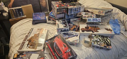 Lot of tamiya models