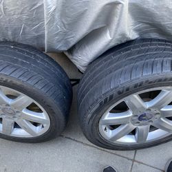 Four Mercedes Wheels And Tires 255/45/R17