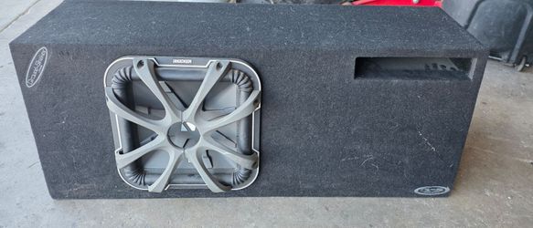 12" Kicker Solo-Baric L7 Subwoofer + Custom Ported Enclosure