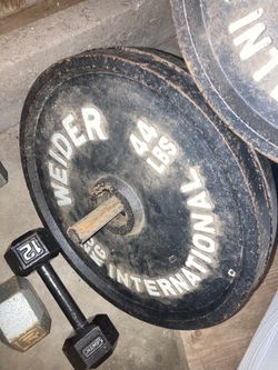 44lb weight Plates