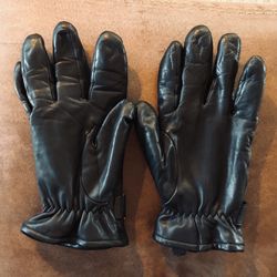 Dockers Black Leather Globes XL- Gently Worn-GC